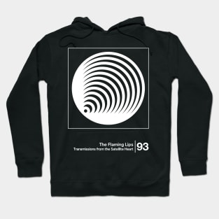 The Flaming Lips / Minimal Style Graphic Artwork Design Hoodie